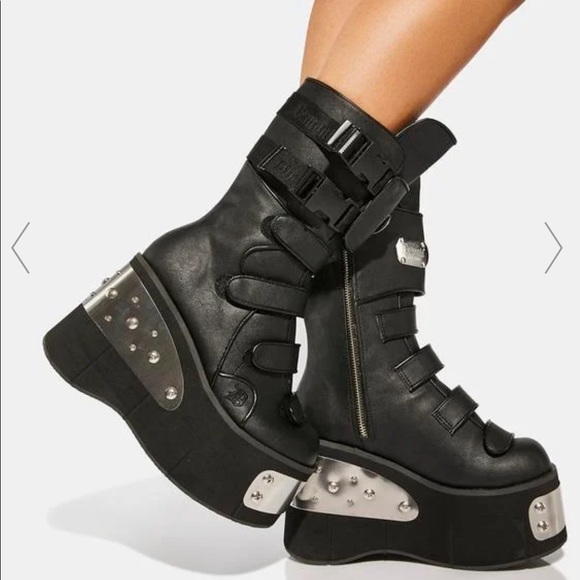 🖤Demonia Kera-108 Platform Boots! (SOLD OUT ONLINE) - Picture 2 of 5